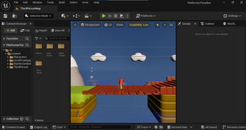 Platformer Paradise Template screenshot 1